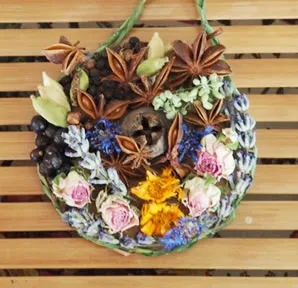 ハーブ・スパイスデコレーション作品