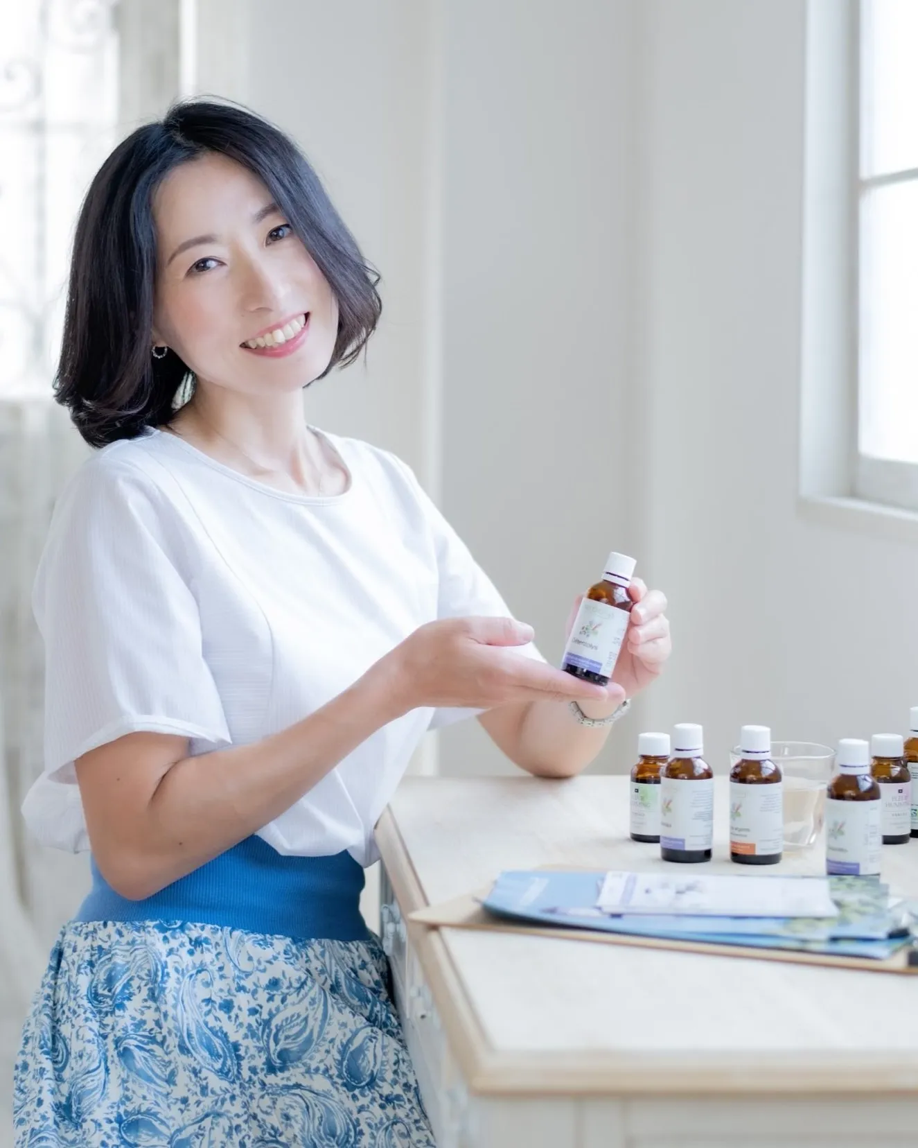 春川なお講師（日本ジェモセラピー協会認定ジェモセラピスト・JAMHA認定シニアハーバルセラピスト）｜ヴィーナース メディカルハーブLABO 東京秋葉原校