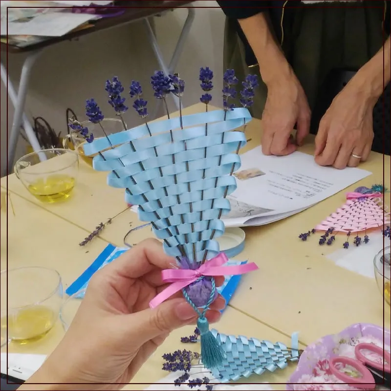 ラベンダーのファン（ラベンダーバンドル）