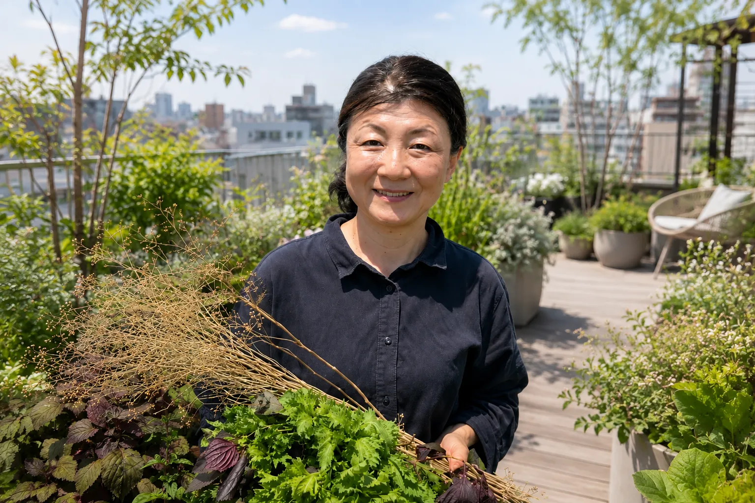 根岸幸代講師（JAMHA認定シニアハーバルセラピスト）のプロフィール写真｜ヴィーナース メディカルハーブLABO