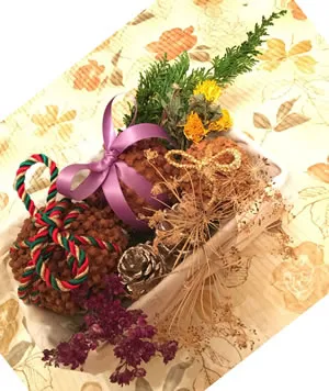 フルーツポマンダー（柑橘クローブ）作品